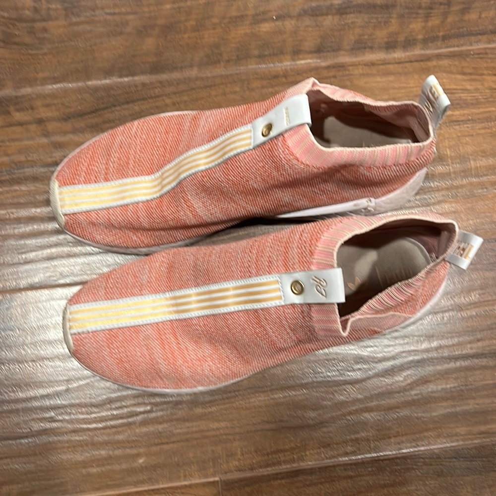 Adidas NMD CS2 Kith X Naked Pink Size 8 1/2 Pink and Gold